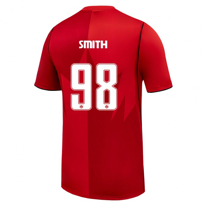 Danxen Women Canada Olivia Smith #98 Red White Home Jersey 26-28 T-Shirt