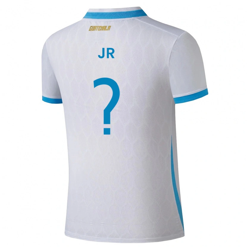 Danxen Women Guatemala Marvin Ávila Jr #0 White Sky Blue Gold Home Jersey 26-28 T-Shirt