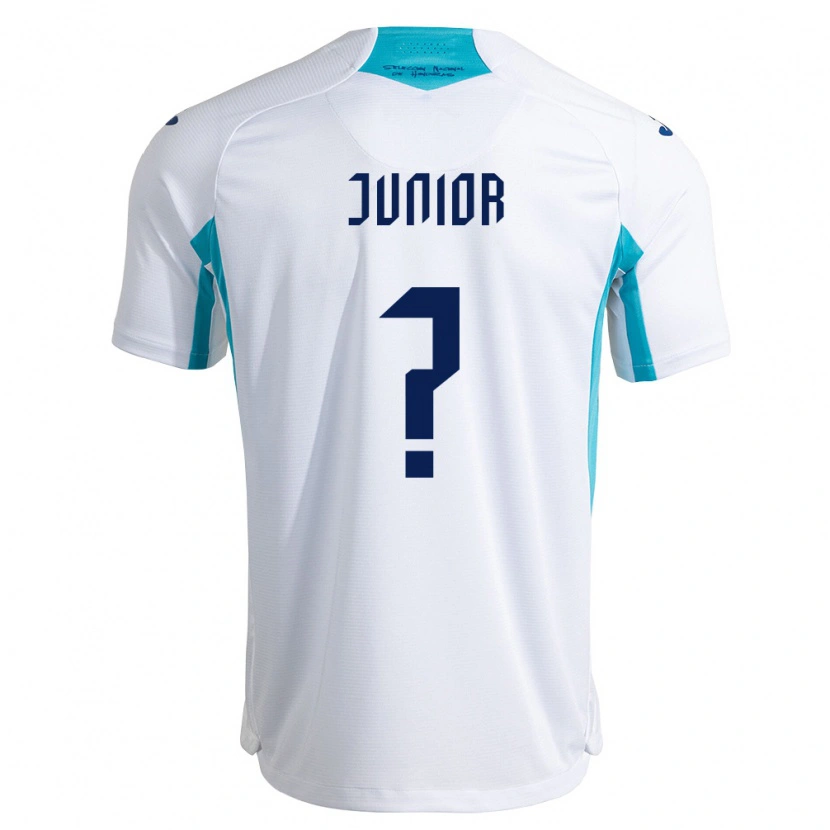 Danxen Women Honduras Junior Mejía #0 White Blue Sky Blue Home Jersey 26-28 T-Shirt