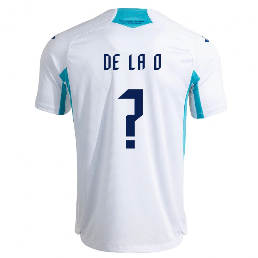 Danxen Women Honduras Kerlyn De La O #0 White Blue Sky Blue Home Jersey 26-28 T-Shirt