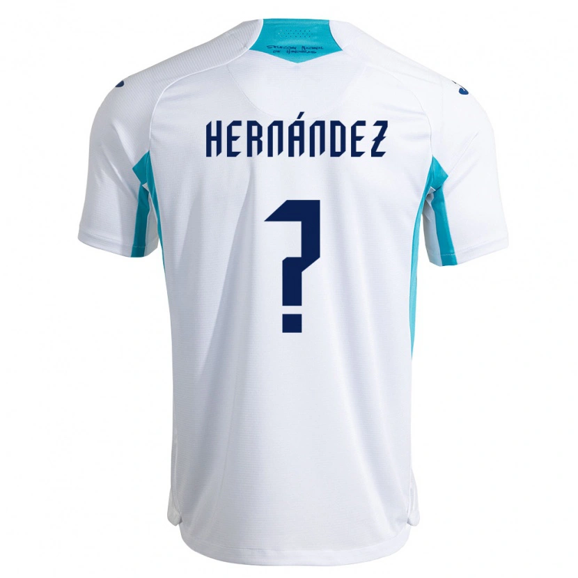 Danxen Women Honduras Riccy Hernández #0 White Blue Sky Blue Home Jersey 26-28 T-Shirt