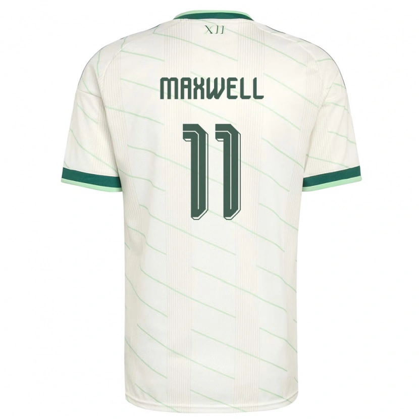 Danxen Women Northern Ireland Danielle Maxwell #11 White Green Away Jersey 26-28 T-Shirt