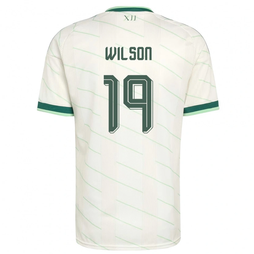 Danxen Women Northern Ireland Emily Wilson #19 White Green Away Jersey 26-28 T-Shirt