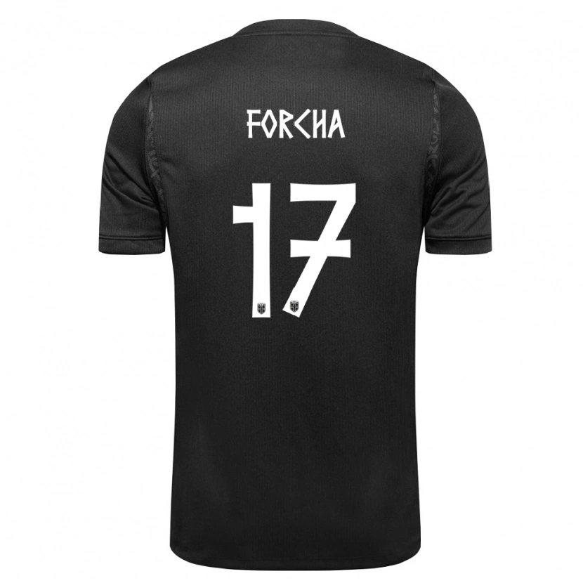 Danxen Women Norway Even Forcha #17 Black Away Jersey 26-28 T-Shirt