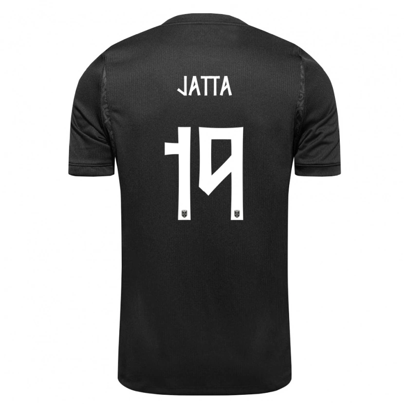 Danxen Women Norway Abdoulie Jatta #19 Black Away Jersey 26-28 T-Shirt