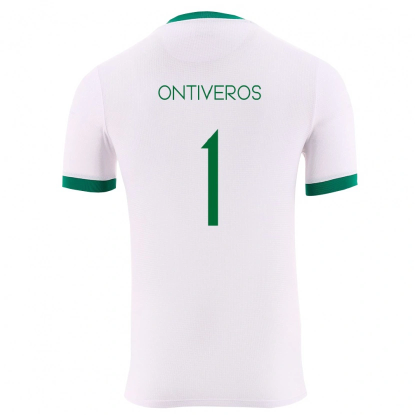 Danxen Women Bolivia Mel Ontiveros #1 White Green Red Away Jersey 26-28 T-Shirt