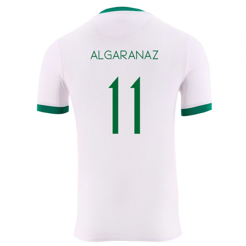 Danxen Women Bolivia Carmelo Algarañaz #11 White Green Red Away Jersey 26-28 T-Shirt