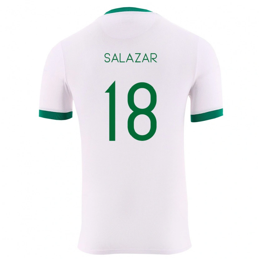 Danxen Women Bolivia Yeison Salazar #18 White Green Red Away Jersey 26-28 T-Shirt