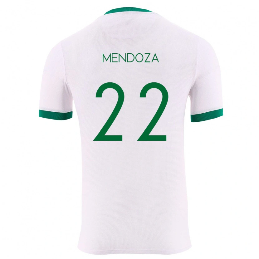 Danxen Women Bolivia Gonzalo Mendoza #22 White Green Red Away Jersey 26-28 T-Shirt