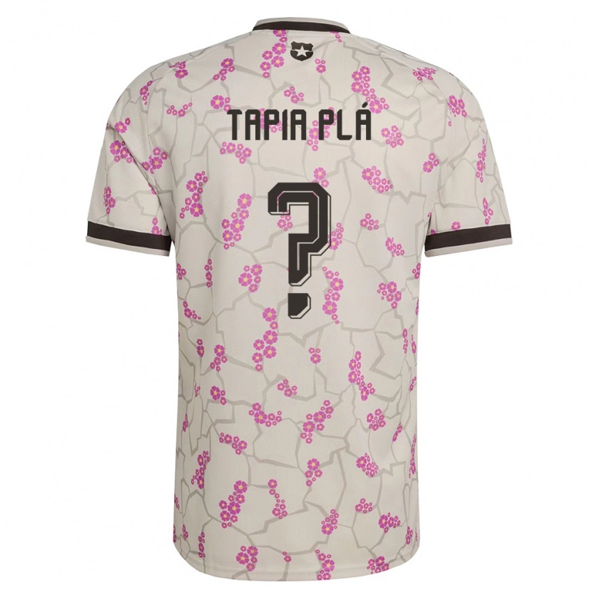 Danxen Women Chile Santiago Tapia Plá #0 White Purple Away Jersey 26-28 T-Shirt