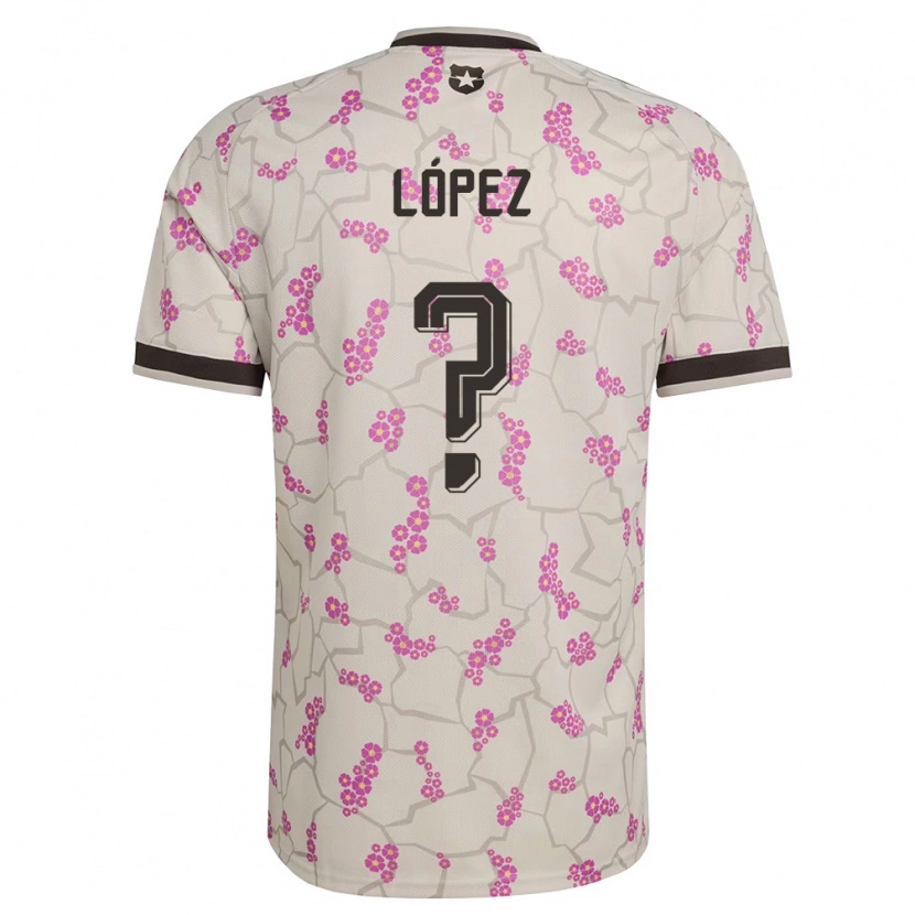 Danxen Women Chile Lucas López #0 White Purple Away Jersey 26-28 T-Shirt