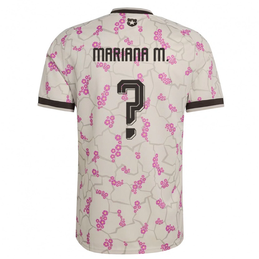Danxen Women Chile Mariana Morales #0 White Purple Away Jersey 26-28 T-Shirt