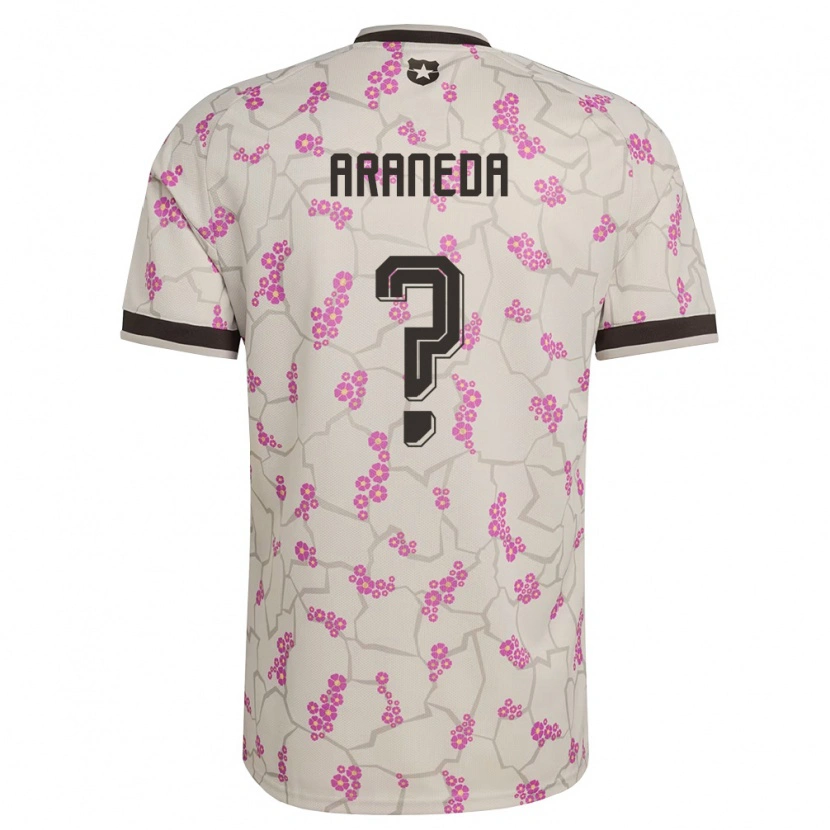 Danxen Women Chile Arantxa Araneda #0 White Purple Away Jersey 26-28 T-Shirt