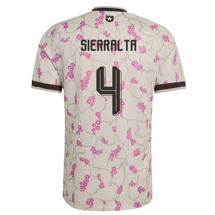 Danxen Women Chile Francisco Sierralta #4 White Purple Away Jersey 26-28 T-Shirt