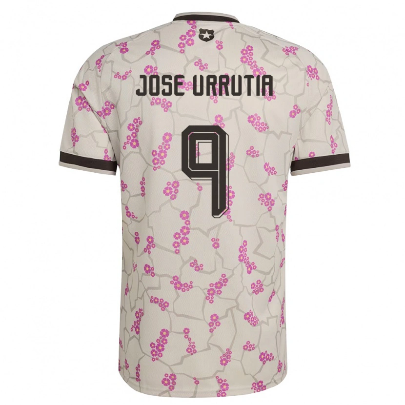 Danxen Women Chile María José Urrutia #9 White Purple Away Jersey 26-28 T-Shirt
