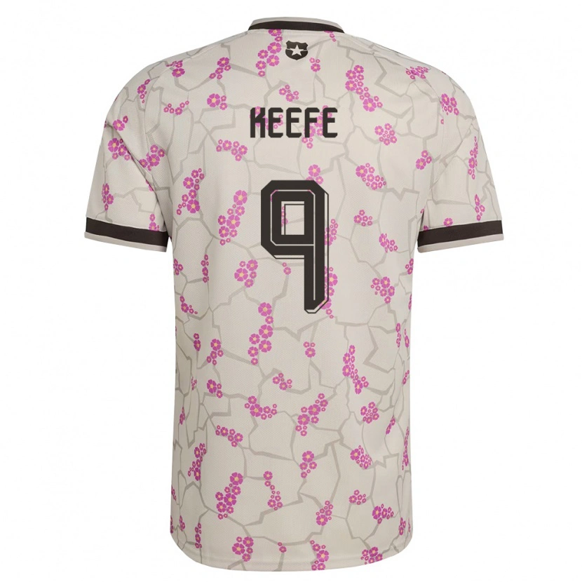 Danxen Women Chile Sonya Keefe #9 White Purple Away Jersey 26-28 T-Shirt