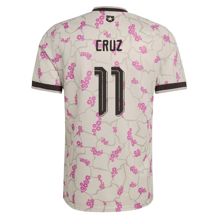 Danxen Women Chile Joan Cruz #11 White Purple Away Jersey 26-28 T-Shirt