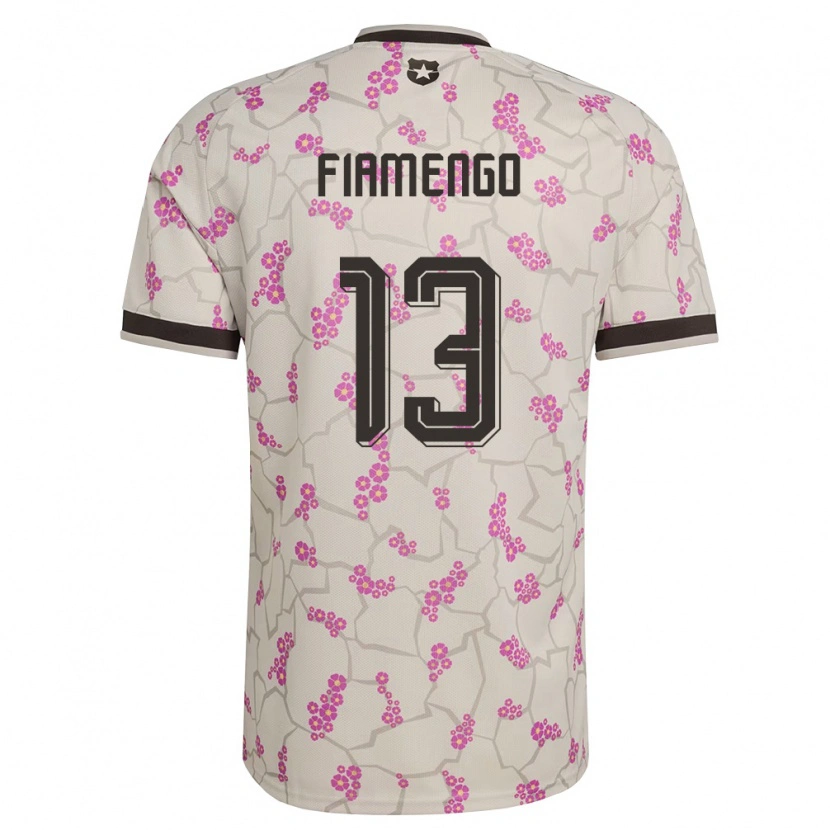 Danxen Women Chile Darko Fiamengo #13 White Purple Away Jersey 26-28 T-Shirt