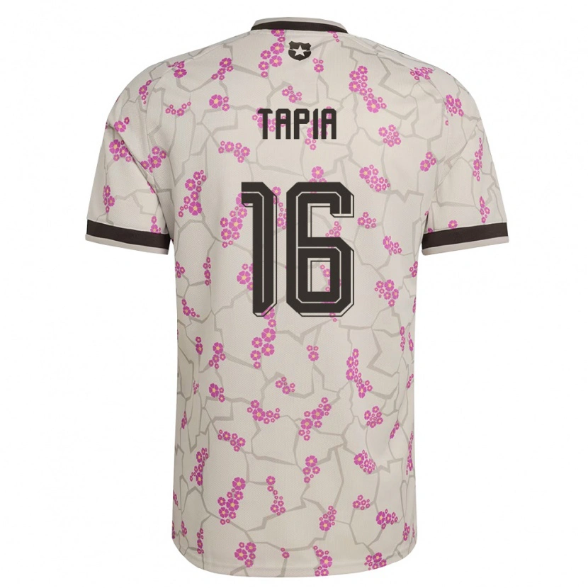 Danxen Women Chile Gonzalo Tapia #16 White Purple Away Jersey 26-28 T-Shirt