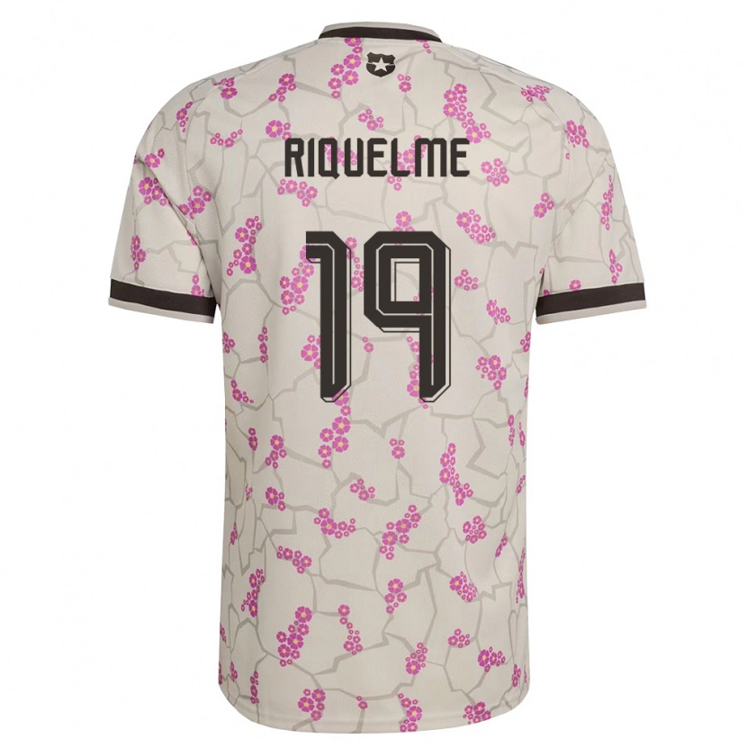 Danxen Women Chile Benjamín Riquelme #19 White Purple Away Jersey 26-28 T-Shirt