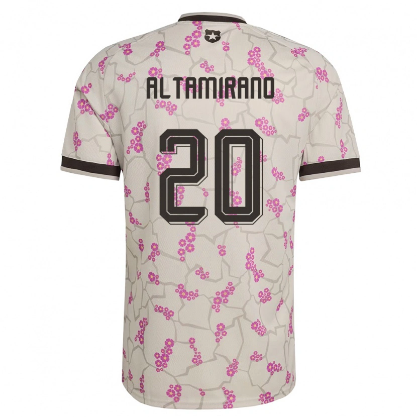 Danxen Women Chile Javier Altamirano #20 White Purple Away Jersey 26-28 T-Shirt
