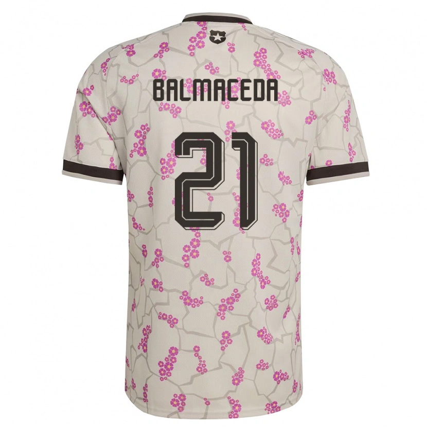 Danxen Women Chile Rosario Balmaceda #21 White Purple Away Jersey 26-28 T-Shirt