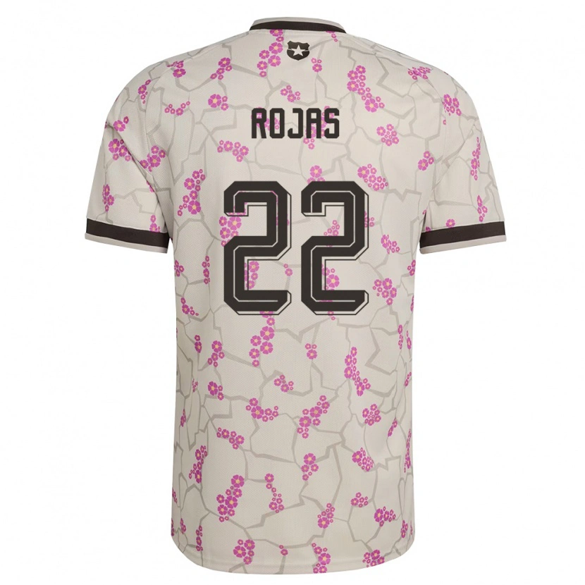 Danxen Women Chile Jeyson Rojas #22 White Purple Away Jersey 26-28 T-Shirt
