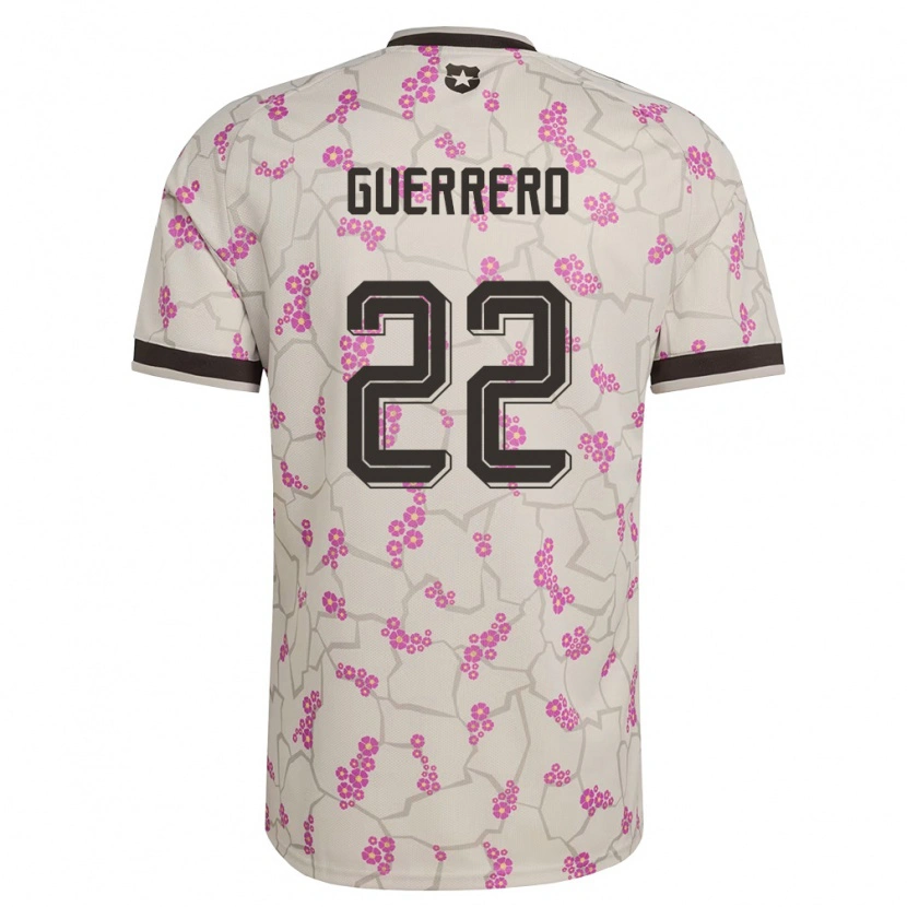 Danxen Women Chile Kathalina Guerrero #22 White Purple Away Jersey 26-28 T-Shirt