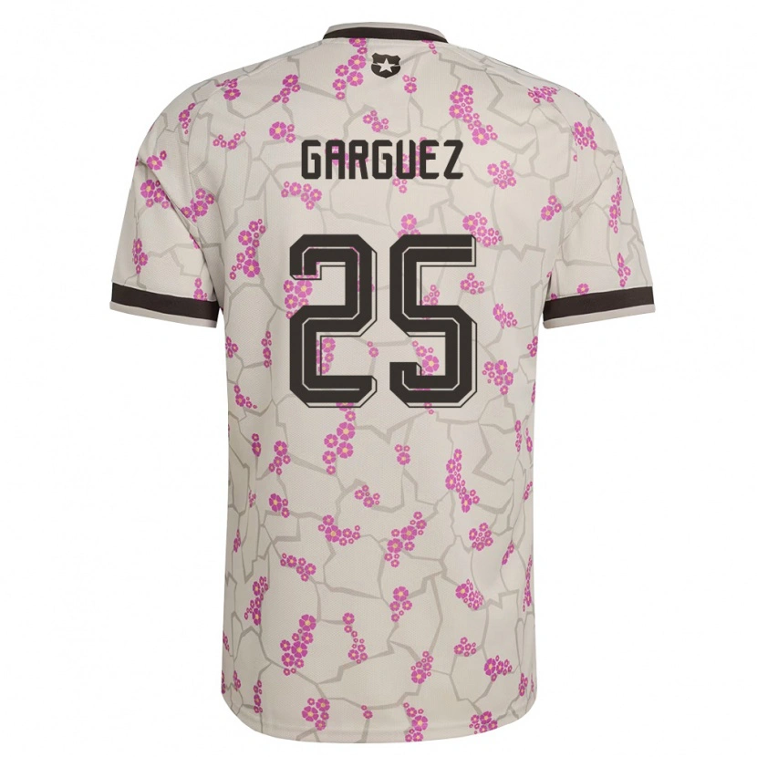 Danxen Women Chile Ian Garguez #25 White Purple Away Jersey 26-28 T-Shirt