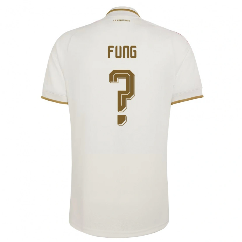 Danxen Women Venezuela Victor Fung #0 Off-White Yellow Away Jersey 26-28 T-Shirt
