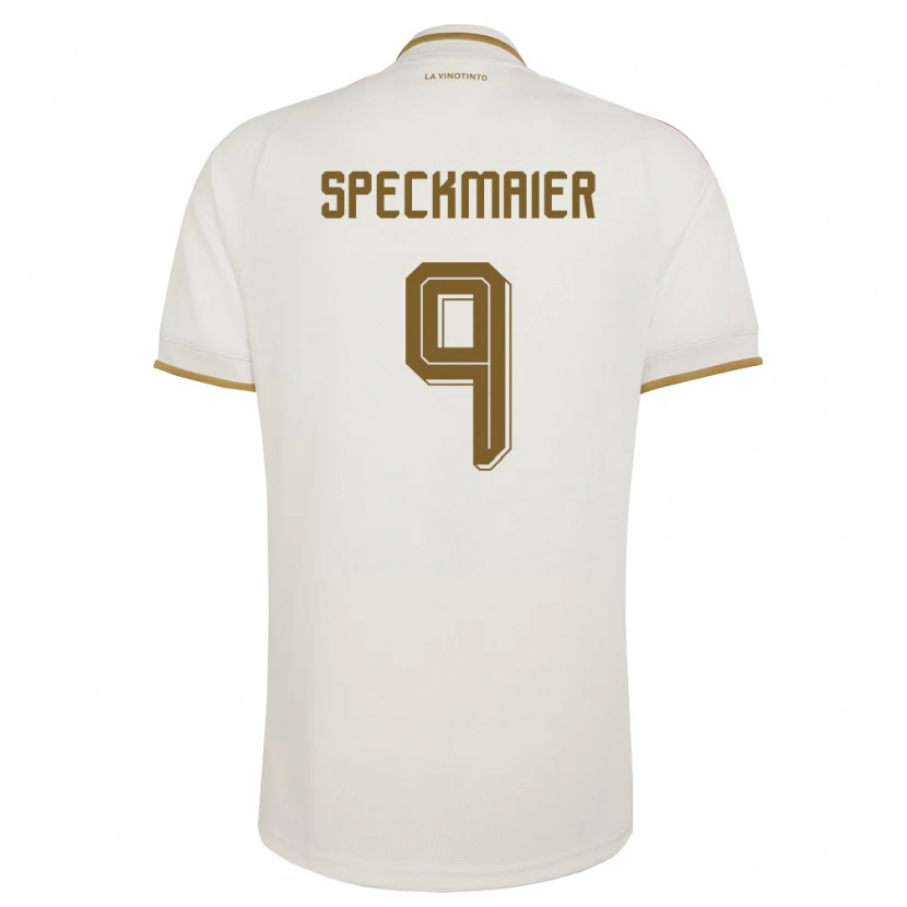 Danxen Women Venezuela Mariana Speckmaier #9 Off-White Yellow Away Jersey 26-28 T-Shirt