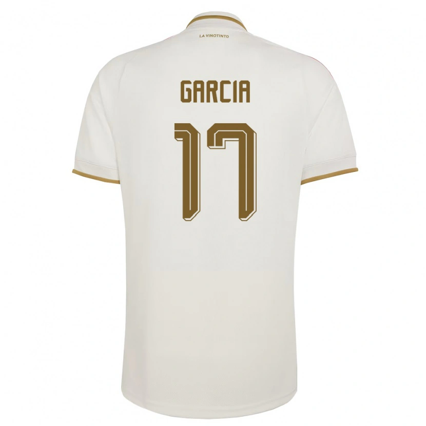 Danxen Women Venezuela Gabriela García #17 Off-White Yellow Away Jersey 26-28 T-Shirt
