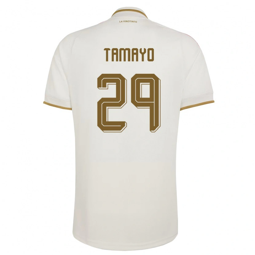 Danxen Women Venezuela Bianneider Tamayo #29 Off-White Yellow Away Jersey 26-28 T-Shirt