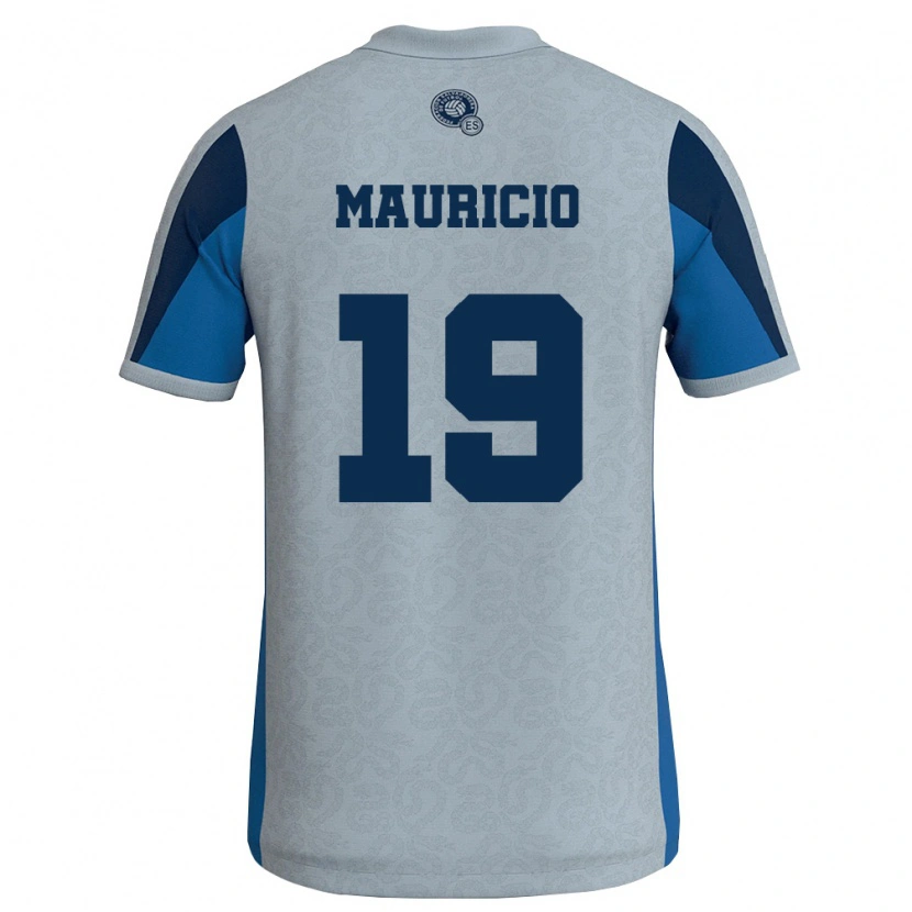 Danxen Women El Salvador Emerson Mauricio #19 White Sky Blue Away Jersey 26-28 T-Shirt