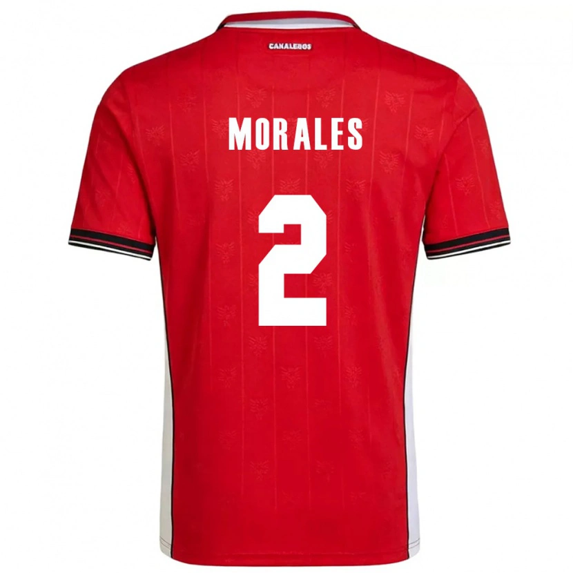 Danxen Kid Panama Abdul Morales #2 Red Brown White Home Jersey 26-28 T-Shirt