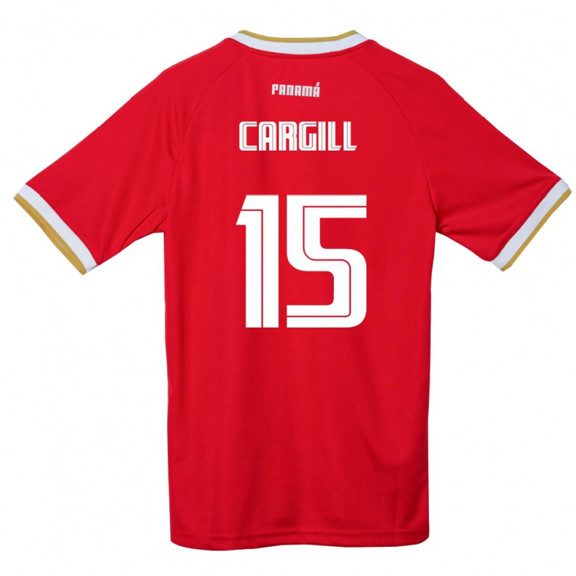 Danxen Kid Panama Nicole Cargill #15 Red Brown White Home Jersey 26-28 T-Shirt