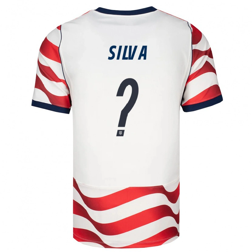 Danxen Kid United States Luan Silva #0 Red White Black Home Jersey 26-28 T-Shirt