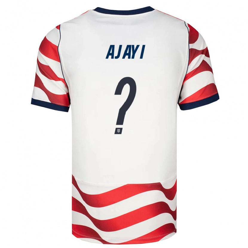 Danxen Kid United States Olumuyiwa Ajayi #0 Red White Black Home Jersey 26-28 T-Shirt