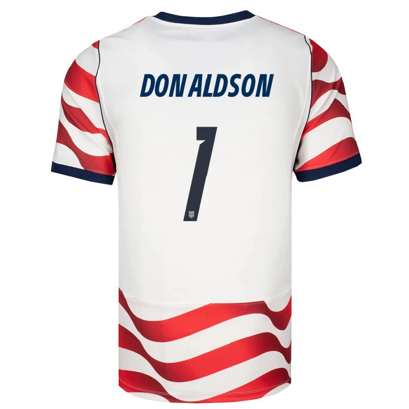 Danxen Kid United States James Donaldson #1 Red White Black Home Jersey 26-28 T-Shirt