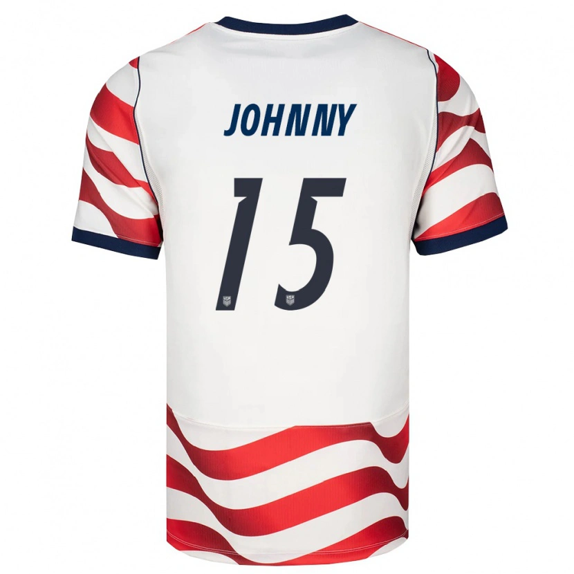 Danxen Kid United States Johnny #15 Red White Black Home Jersey 26-28 T-Shirt