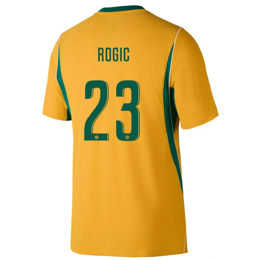 Danxen Kid Australia Tom Rogic #23 Yellow Green Home Jersey 26-28 T-Shirt