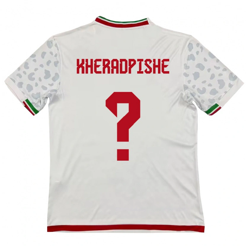 Danxen Kid Iran Ehsan Kheradpishe #0 White Red Home Jersey 26-28 T-Shirt