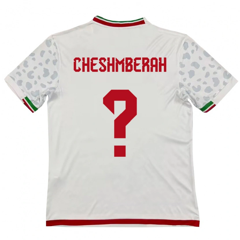 Danxen Kid Iran Mehdi Cheshmberah #0 White Red Home Jersey 26-28 T-Shirt