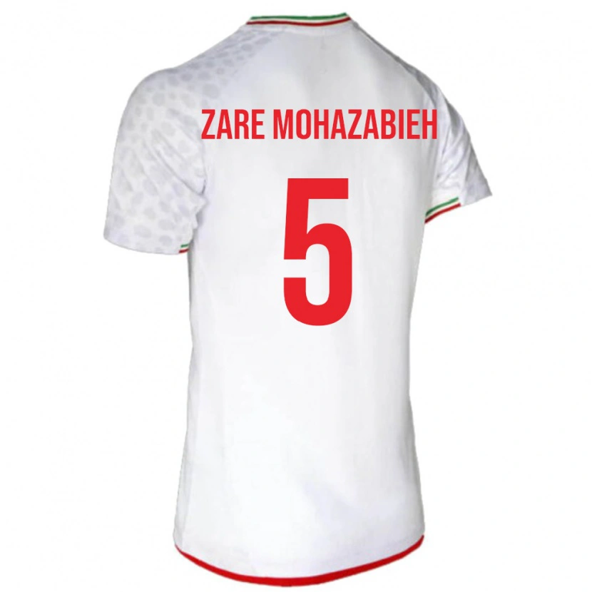 Danxen Kid Iran Mohammadmehdi Zare #5 White Red Home Jersey 26-28 T-Shirt