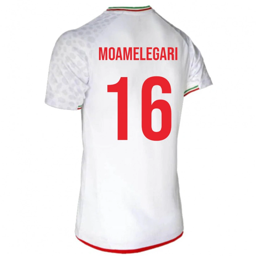 Danxen Kid Iran Farzin Moamelegari #16 White Red Home Jersey 26-28 T-Shirt
