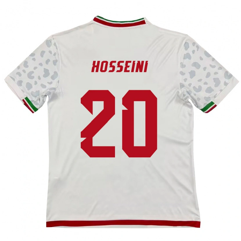 Danxen Kid Iran Amirmohammad Hosseini #20 White Red Home Jersey 26-28 T-Shirt