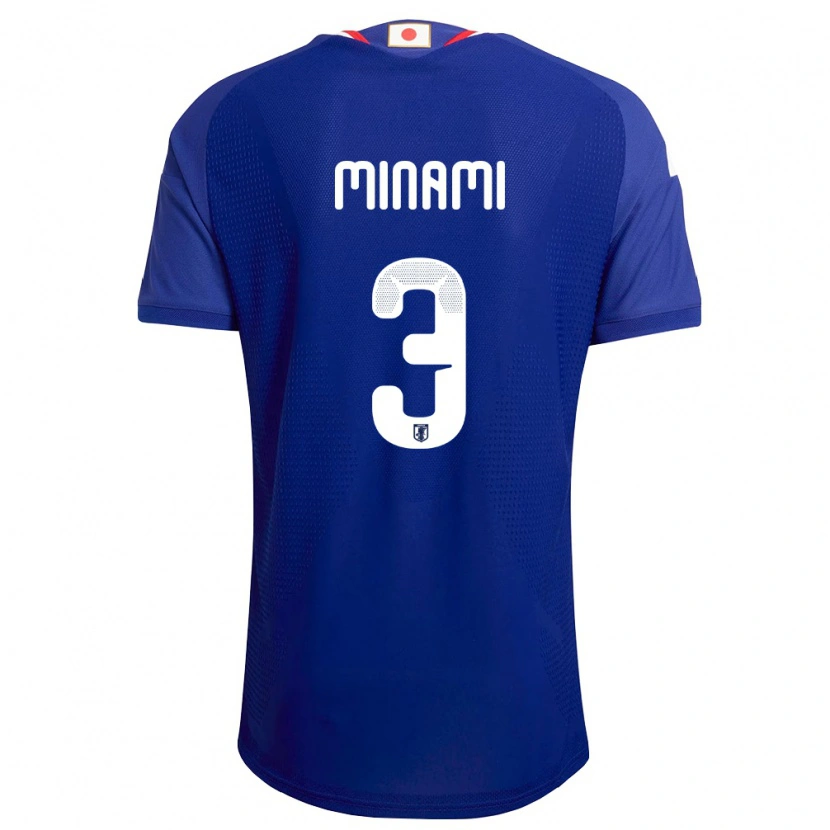 Danxen Kid Japan Moeka Minami #3 Blue White Red Home Jersey 26-28 T-Shirt