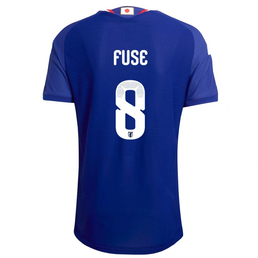 Danxen Kid Japan Katsuma Fuse #8 Blue White Red Home Jersey 26-28 T-Shirt