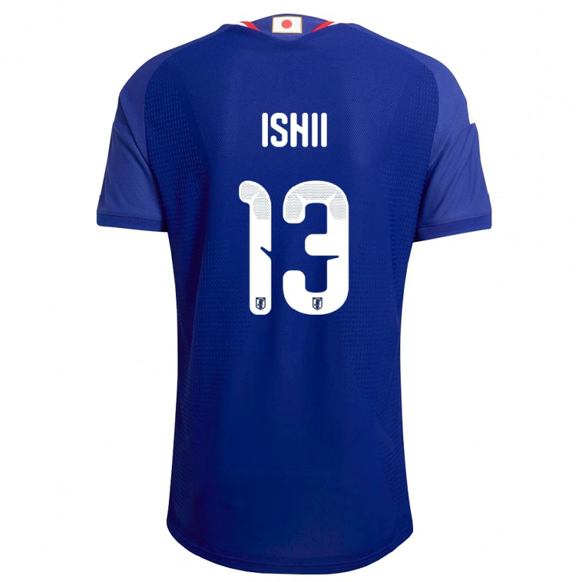 Danxen Kid Japan Hisatsugu Ishii #13 Blue White Red Home Jersey 26-28 T-Shirt