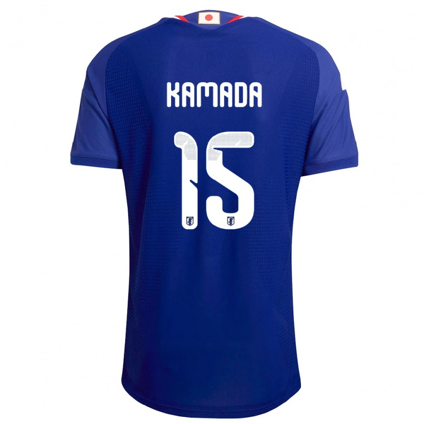 Danxen Kid Japan Daichi Kamada #15 Blue White Red Home Jersey 26-28 T-Shirt